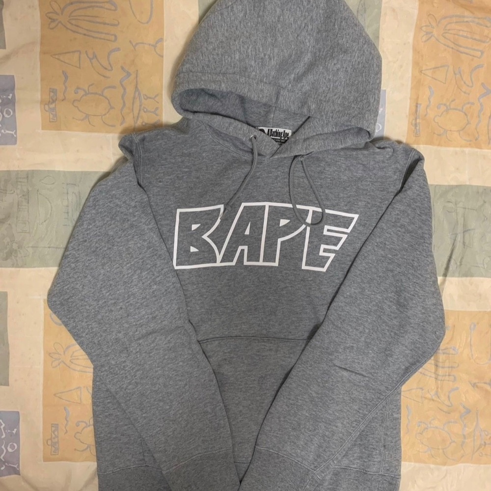 Bape pull over hoodie